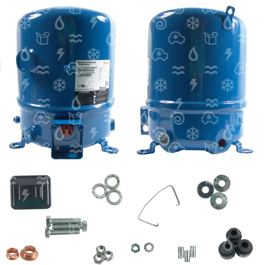 kompresor Maneurop MTZ-72HN4V, MBP - R134a, R404A, R407C, 380 V, 380-400V/3/50Hz, 460/3/60Hz
